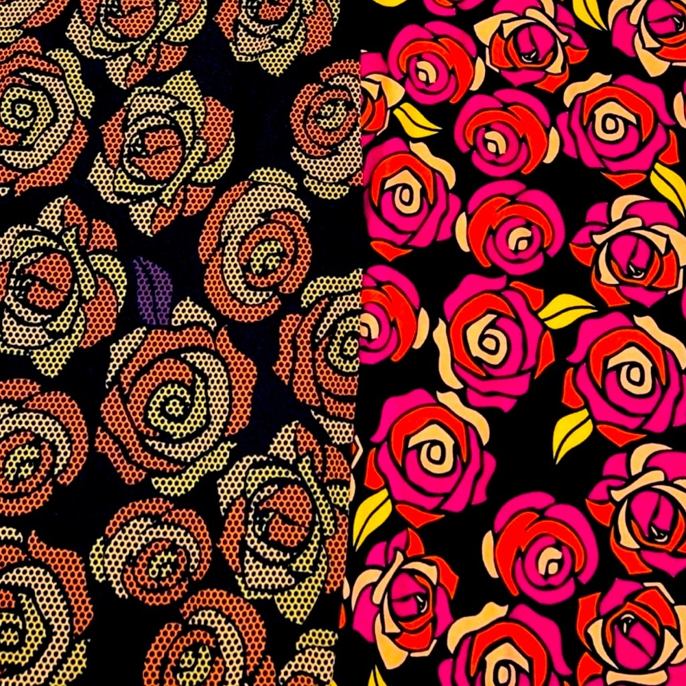 LuLaRoe Rose Print Julia Dress Bundle